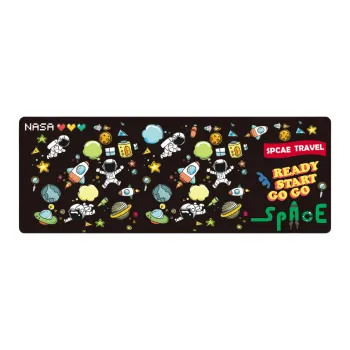 Beams Astronaut Extra Large Gaming Mat Irregular Shape Desk Pad Office Mouse Pads