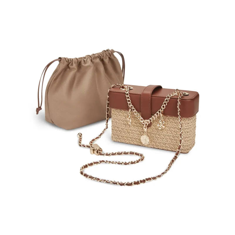 CHARLES&KEITH PU Essian: Blossom Bag Crossbody Bag Small Size Women's Multi Composite Color-3
