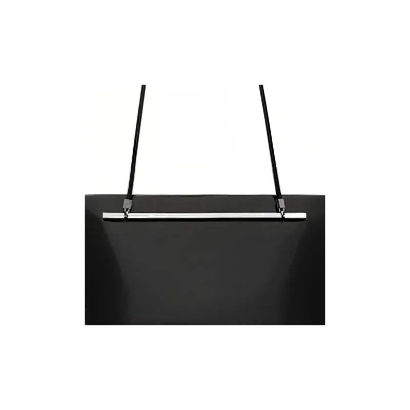 SAINT LAURENT Suzanne Calfskin Tote Bag Shopping Bag Shoulder Bag Handbag Women's Black-4