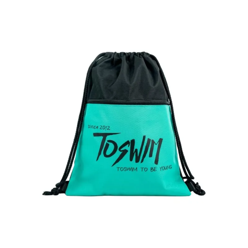 TOSWIM Polyester Storage Bag Unisex Black/Green-2