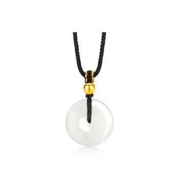 Di Su Xing Hetian Jade Pendants White Jade Women's