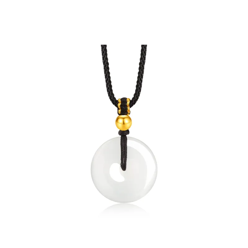 Di Su Xing Hetian Jade Pendants White Jade Women's-0