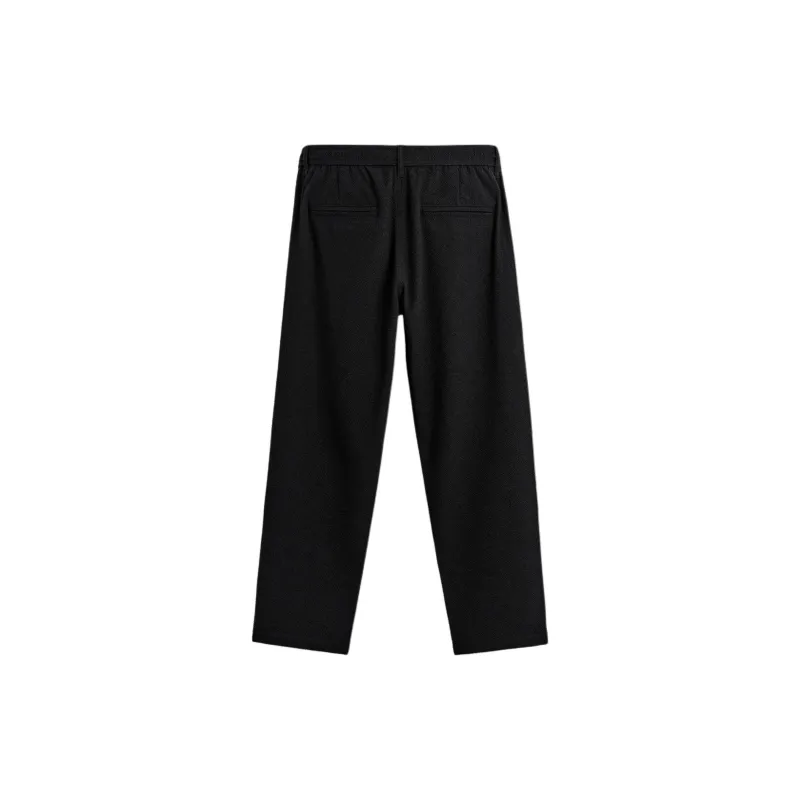 ZARA Casual Pants Men Black-1