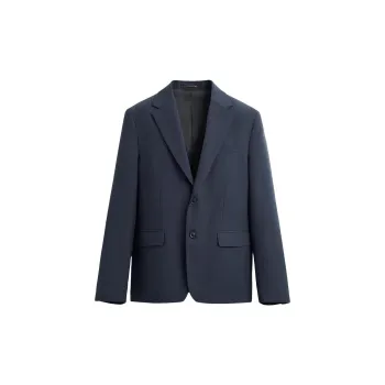 ZARA Business Suit Men's Blue/Asphalt Gray