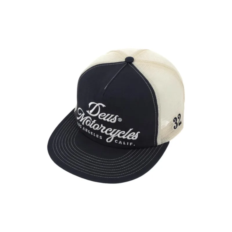 Deus Ex Machina Polyester Baseball Caps Men's Blue-1