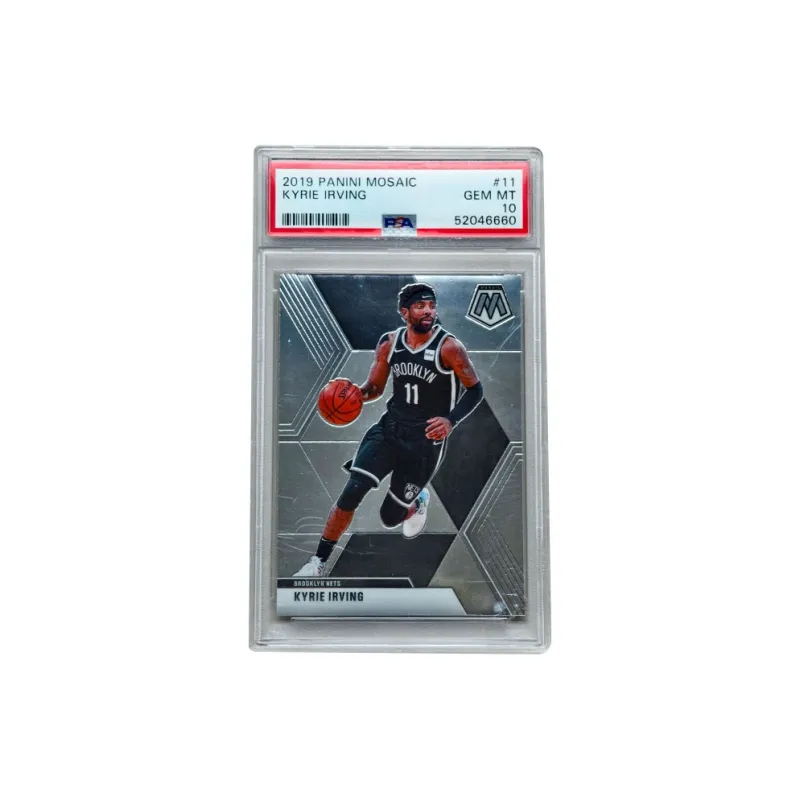 PANINI 2019 20 Mosaic Collection Kyrie Irving, Kyrie Irving Base PSA10 Graded Cards 1 Pc-0