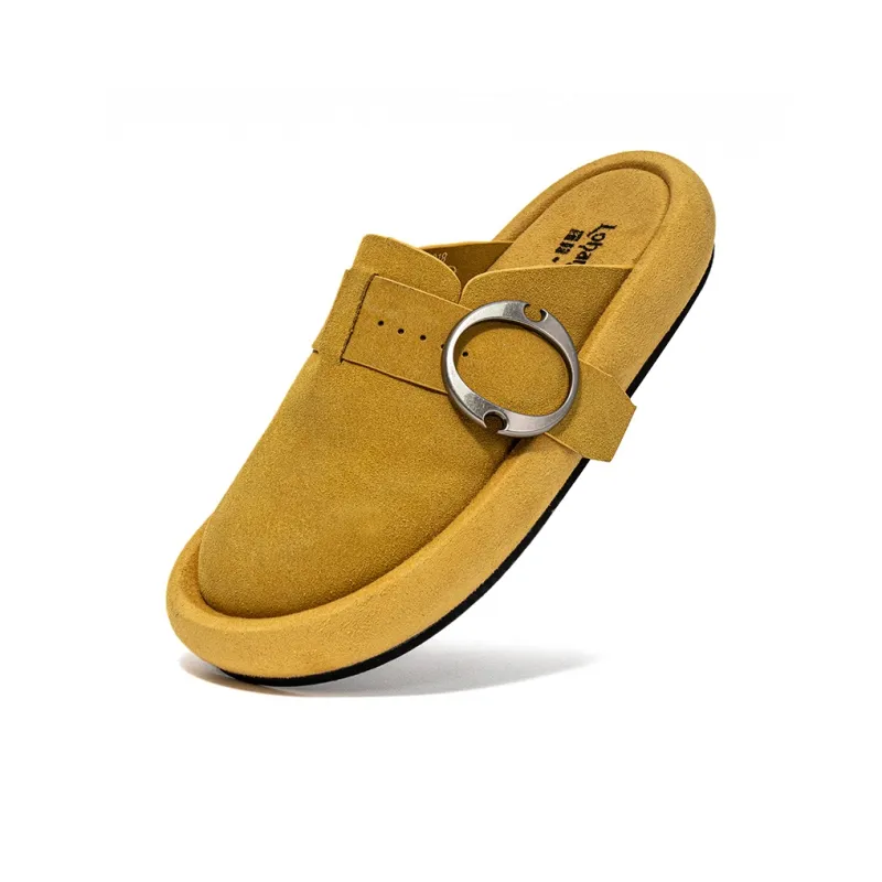LOHAN·SIR Abrasion Resistant Slip Resistant Wrap toe Slippers Unisex-1