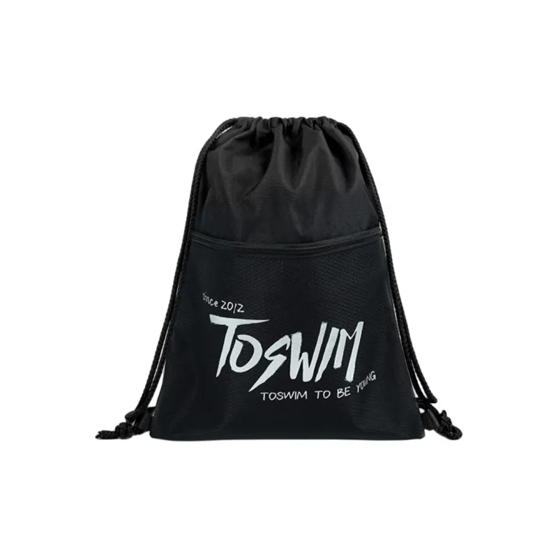 TOSWIM Polyester Storage Bag Unisex Black/Green-0