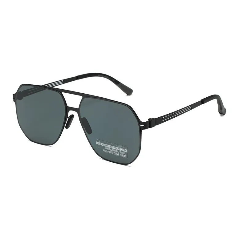 NOME Metal Irregular Shape Sunglasses Unisex-0
