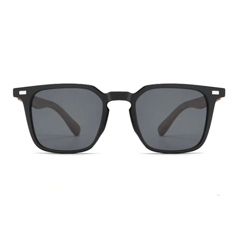 NOME TR/Memory Plastic Metal Square Sunglasses Unisex-1