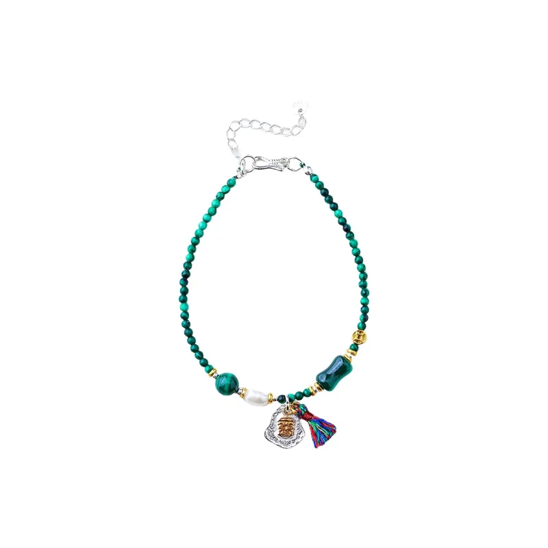 Amy's Garden Malachite Bracelets Women's-0