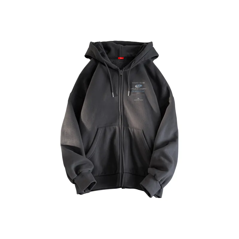 MIIOW Trend Party Series Sweatshirt Unisex Black-6