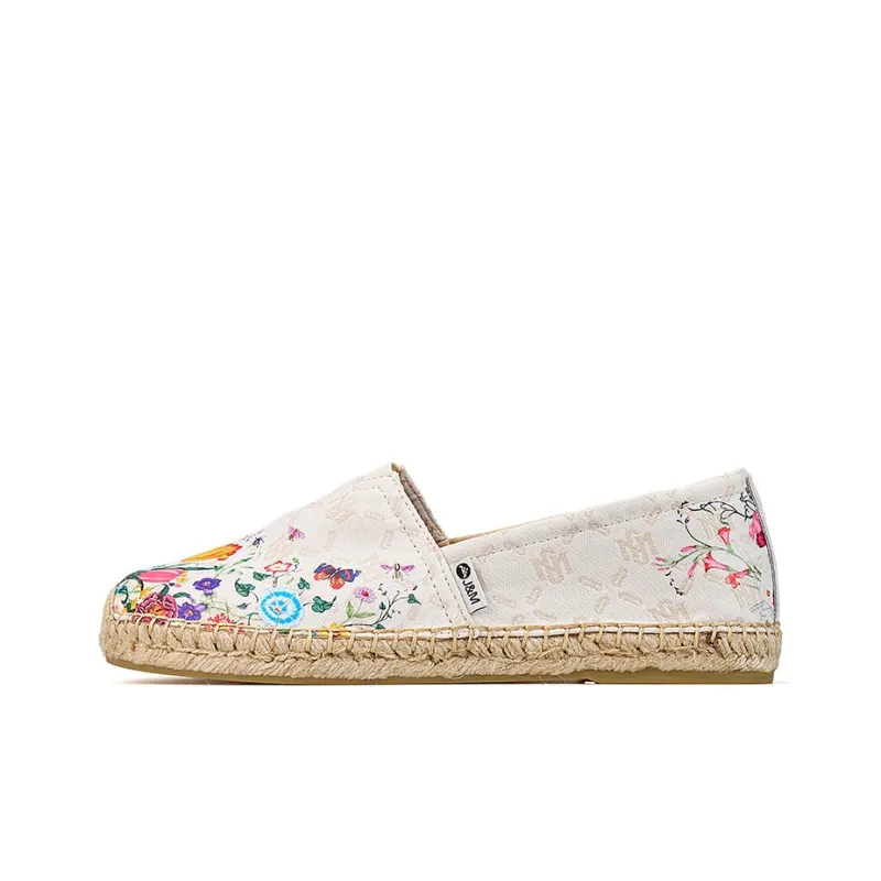 Joy&Mario Espadrilles Women's Coffee/Beige/Green-5