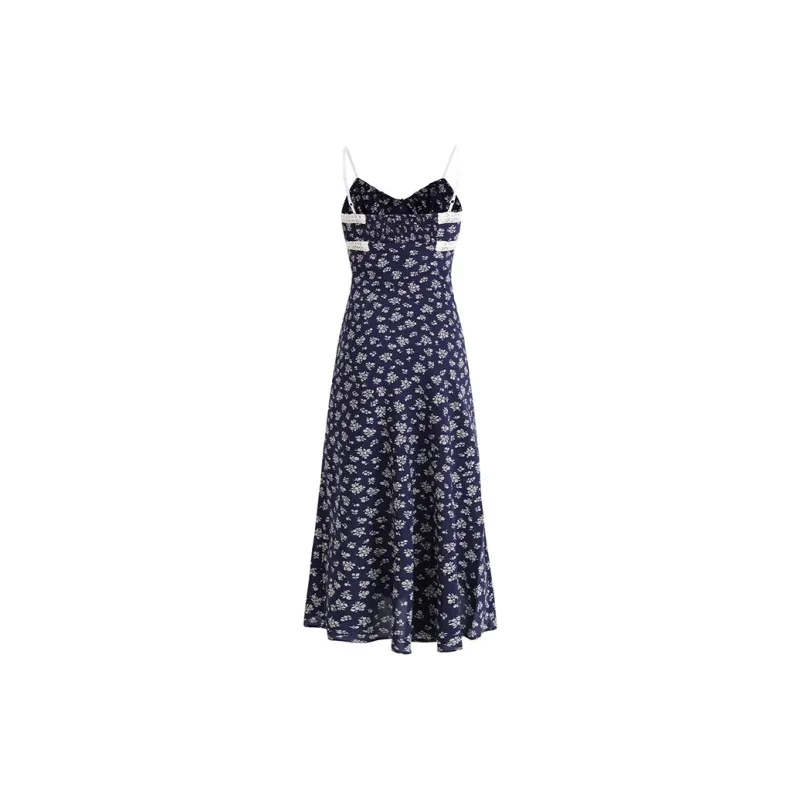 ETSE Slip Dresses Women's Blue-1