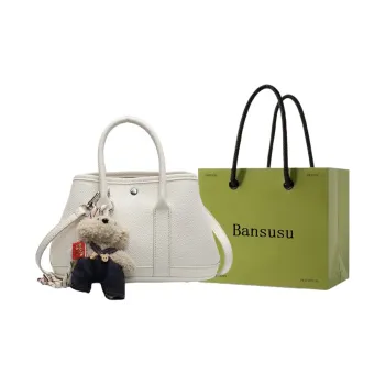 Bansusu PU Handbag Regular Women's White Brown Khaki Pink Red Black Yellow