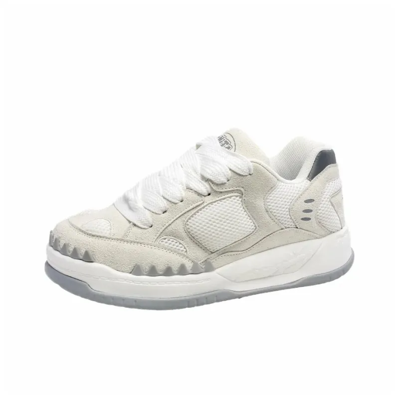 Circle Small Coverage Abrasion Resistant Lightweight Low Top Skateboard Shoes Unisex-2