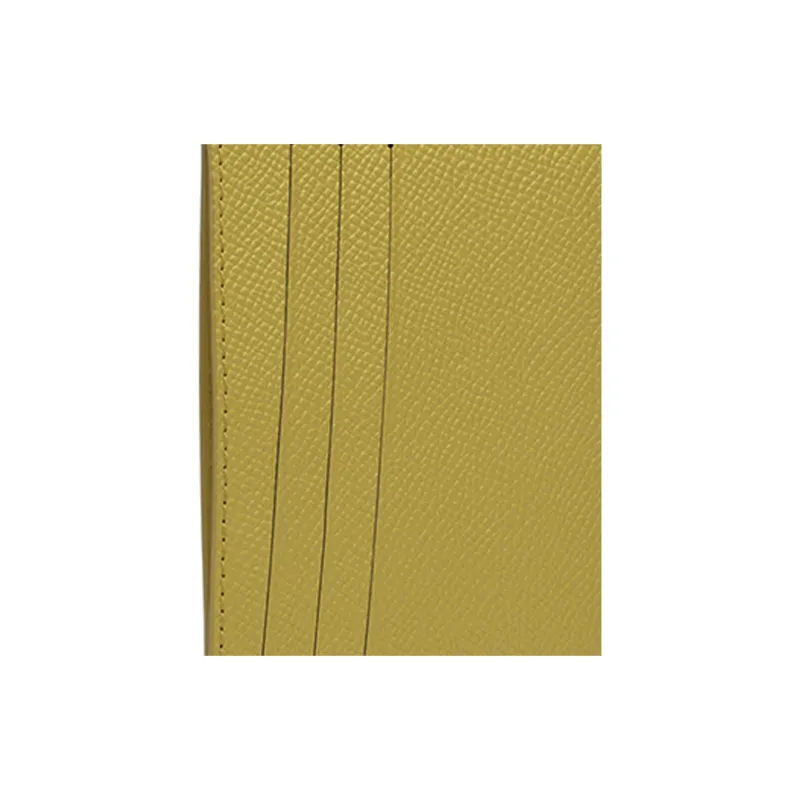 Maison Margiela Calfskin Card Holder Women's Yellow-3