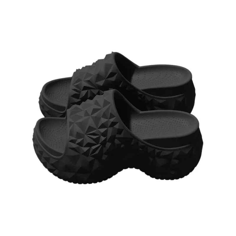 Meter Design Sense High Heel EVA Summer, Platform Sole Flip Flops, Non Slip Wear Resistant Breathable, Slippers-3