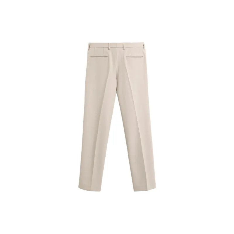 ZARA Suit Trouser Men's Sand/Zebra Print-1