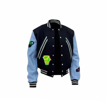 Universal Templates Baseball Jacket Unisex Navy Blue