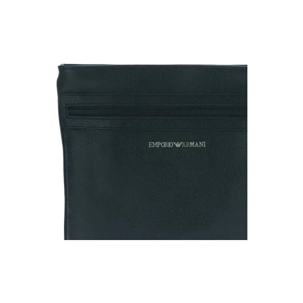 EMPORIO ARMANI Leather Messenger Bag, Shoulder Bag, Crossbody Bag Regular Men's Jasper-5
