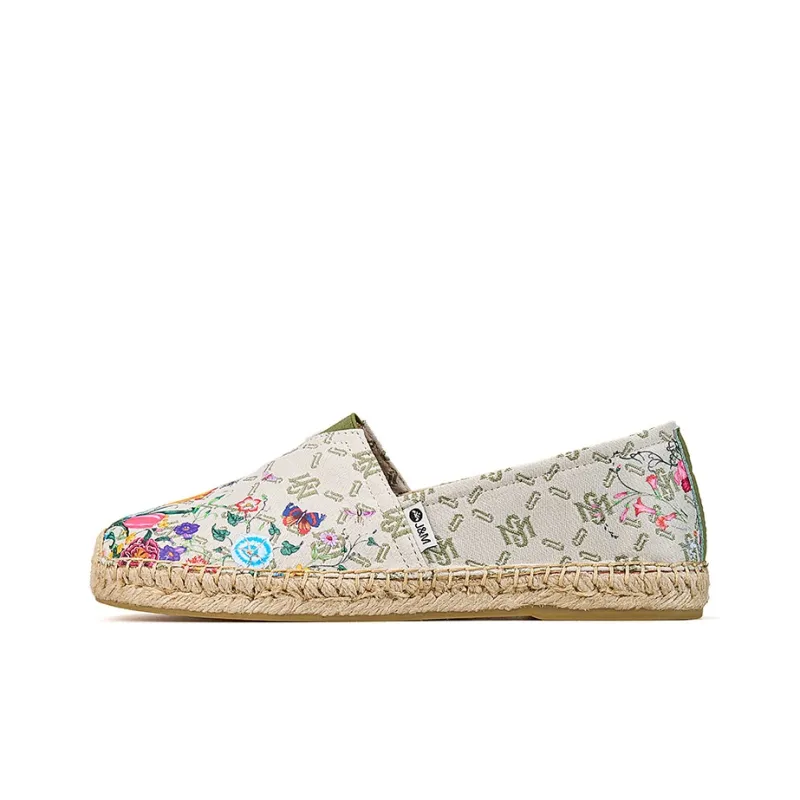 Joy&Mario Espadrilles Women's Coffee/Beige/Green-10