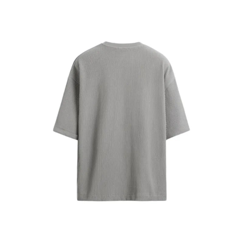 ZARA T Shirts Men Blue Gray-1