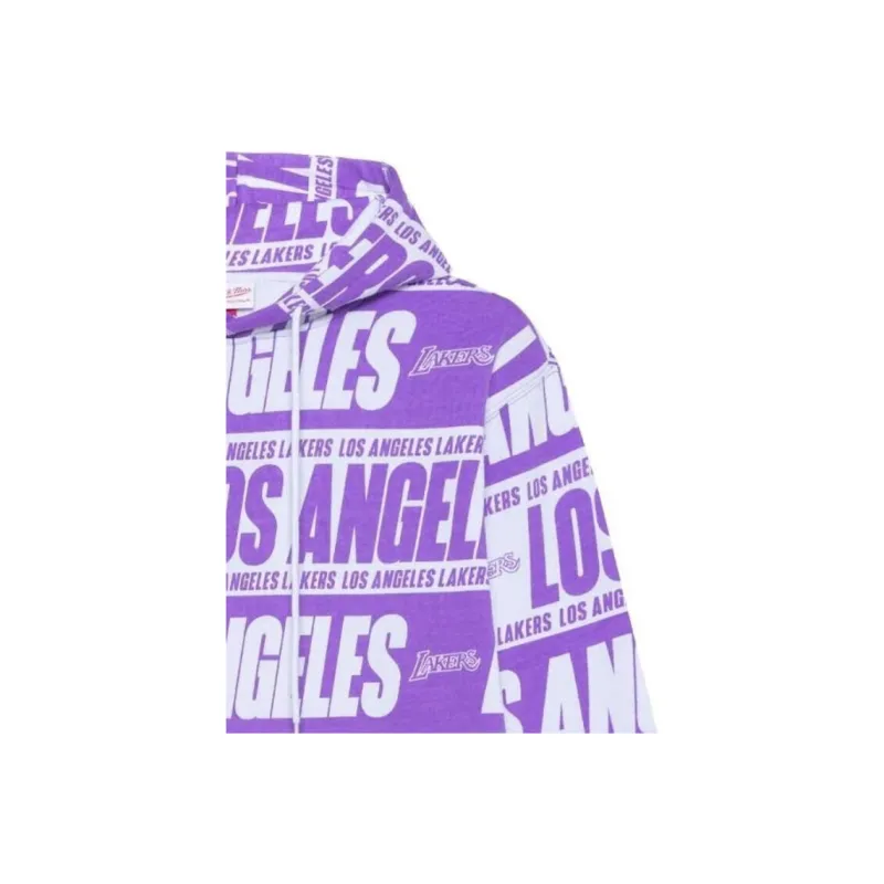 Mitchell Ness Mitchell & Ness NBA Series Sweatshirts Unisex Purple-3