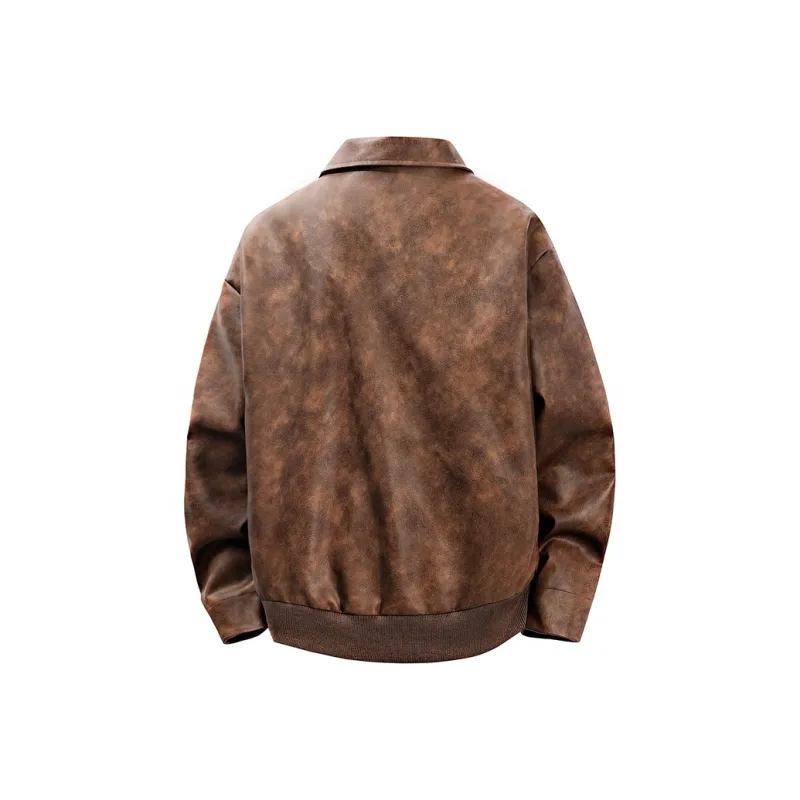 PAUL COSTELLOE Leather Jacket Unisex-7