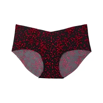 Victoria's Secret Underpants Women's 1 Pack Black Red
