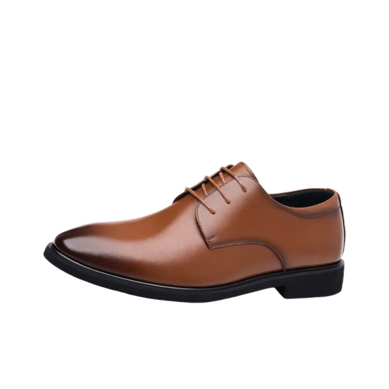 EGCHI Dress Shoes Men Low Top-2