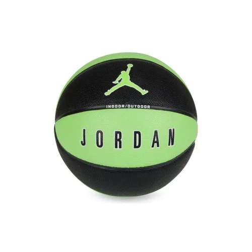 Nike Artificial Leather Basketball Black Green Size 7 Training Unisex