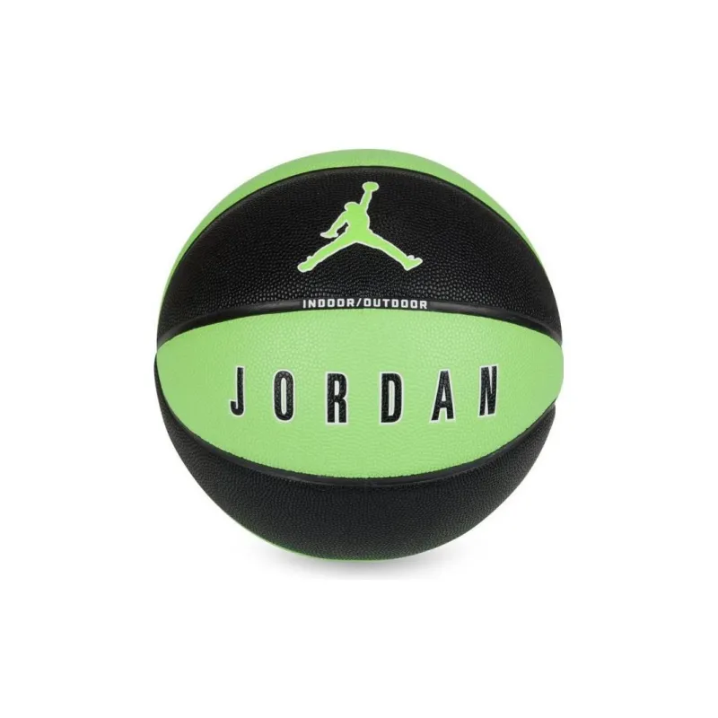 Nike Artificial Leather Basketball Black Green Size 7 Training Unisex-0