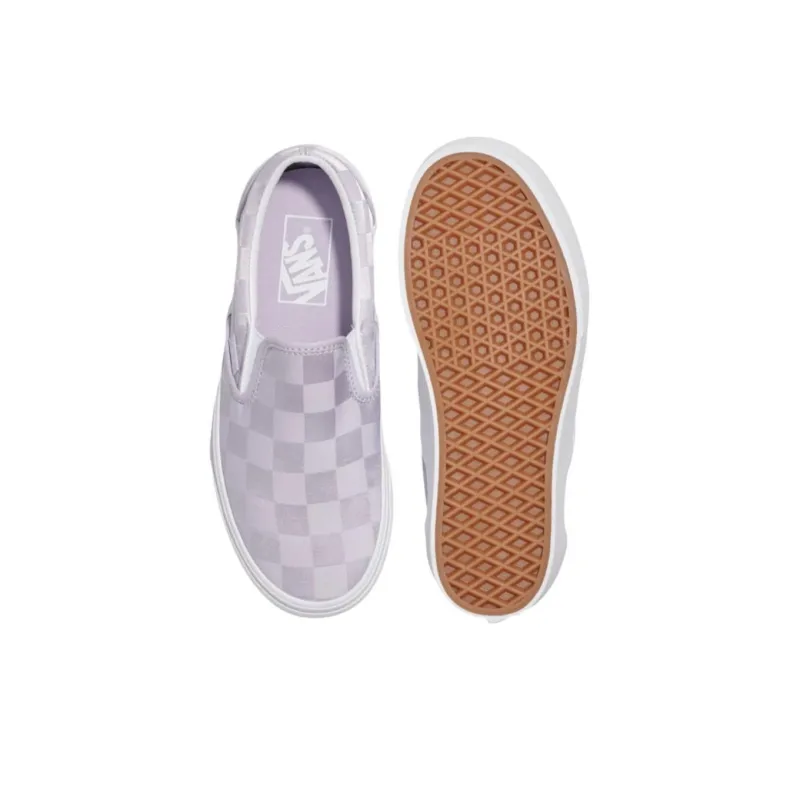 Vans Classic Slip On Stackform 'Checkerboard Lilac Purple' Women's-2
