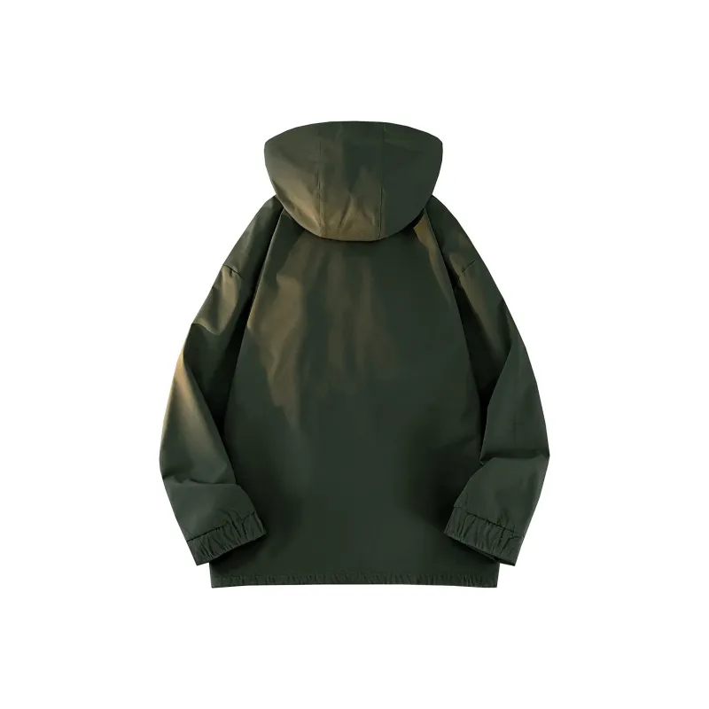 BENGEN Jackets Coats Unisex Black-3