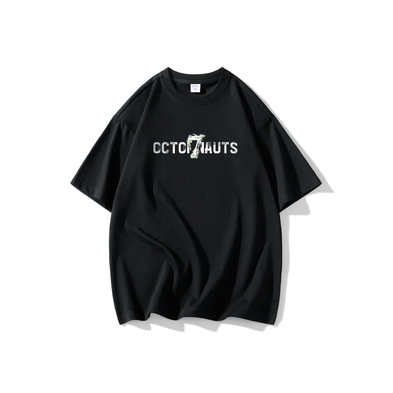 Small Columns Under The Sea T Shirt Unisex Black-1