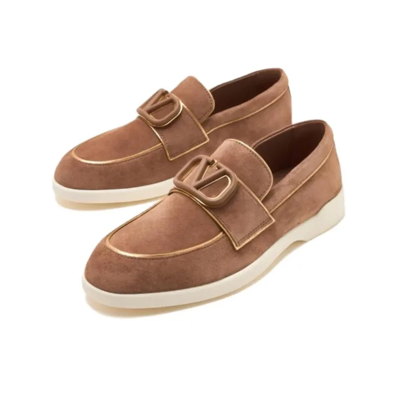 Valentino Leisure Flows Loafers Women's Umber-4