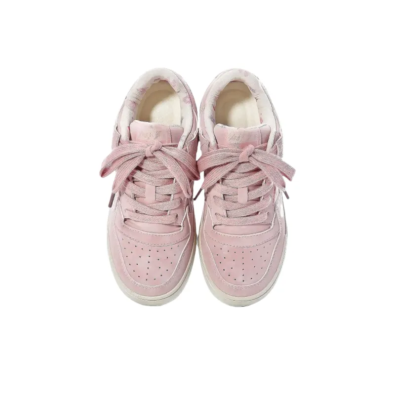 Fawn Miri Coverage Slip Resistant And Abrasion Resistant Low Top Skateboard Shoes Women's Pink-5