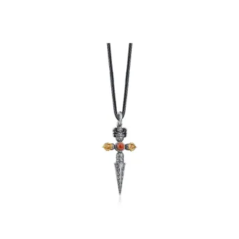 Three Blessings Of Happiness S925 Silver Necklaces Unisex