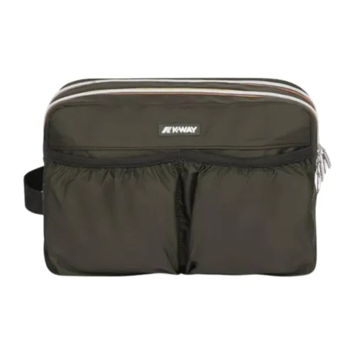 K WAY Nylon Storage Bag Unisex Black