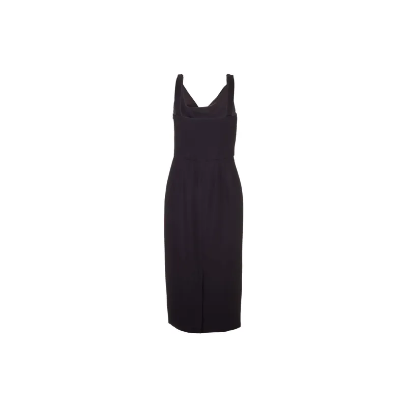 Valentino Sleeveless Dresses Women's Black-1