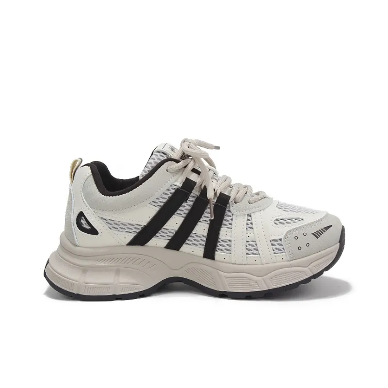 Yobn Breathable Lightweight And Wear Resistant Low Top Chunky Sneakers Women's-6