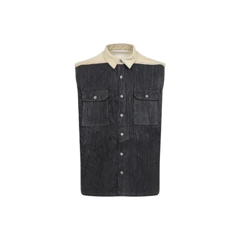 Rick Owens DRKSHDW Tommy Jumbo Sleeveless Jacket-0