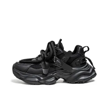 YUZHAOLIN Cushioned Slip Resistant Abrasion Resistant Low Top Chunky Sneakers Men's