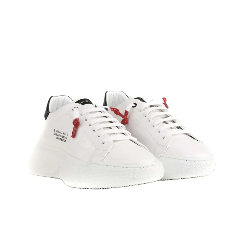Giuliano Galiano Low-Top Casual Shoes Men's White-2
