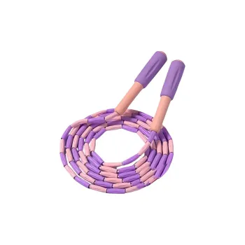 LEXI Aerobic Fat Reduction Non Countable Jump Ropes Kids Silicone 2.8m Fresh Taro Purple