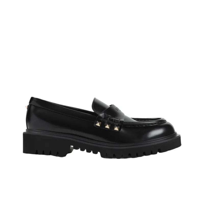 Valentino Loafers Women's Black-1