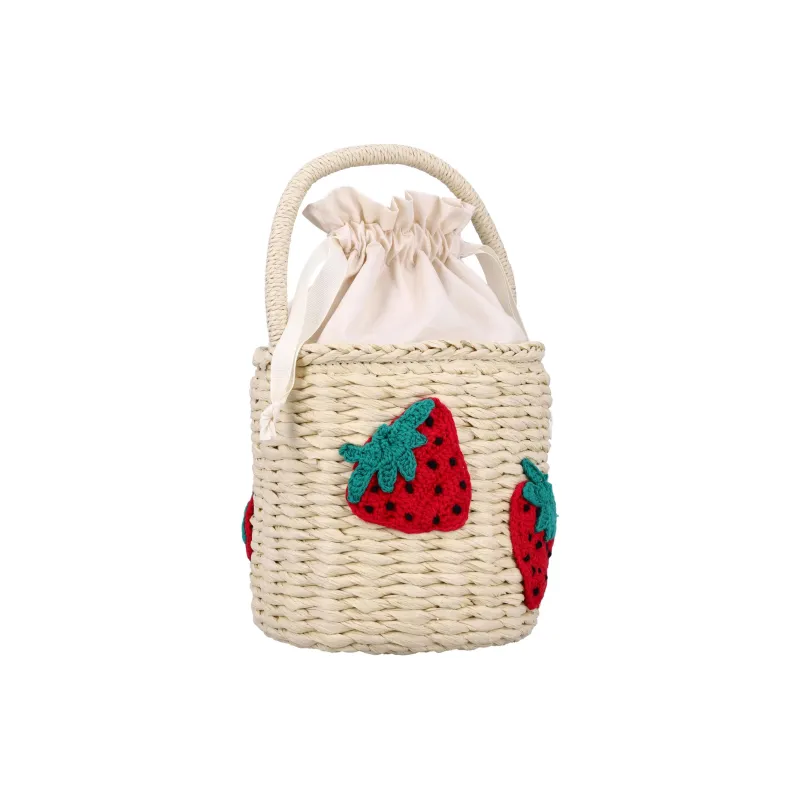 Stella McCartney Interwovened Drawstring Bucket Bag-1
