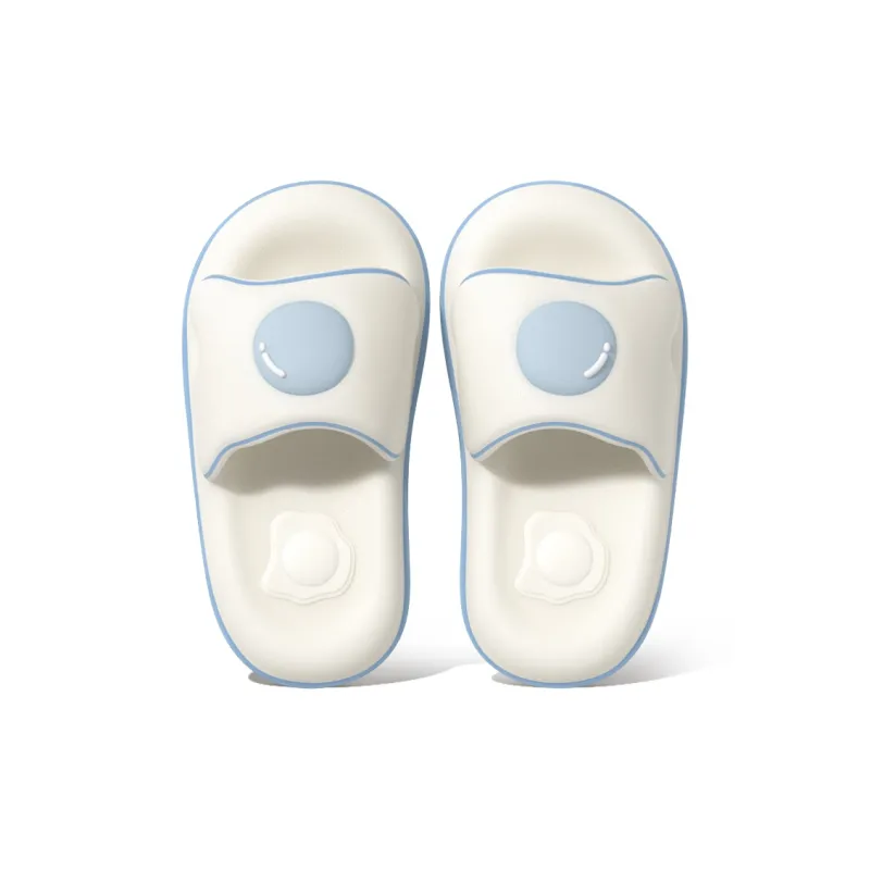 LATE TIME Squashy And Bouncy Feeling Slippers Outerwear Platform EVA Indoor Home Bathing Couple Cool Slippers Unisex-11