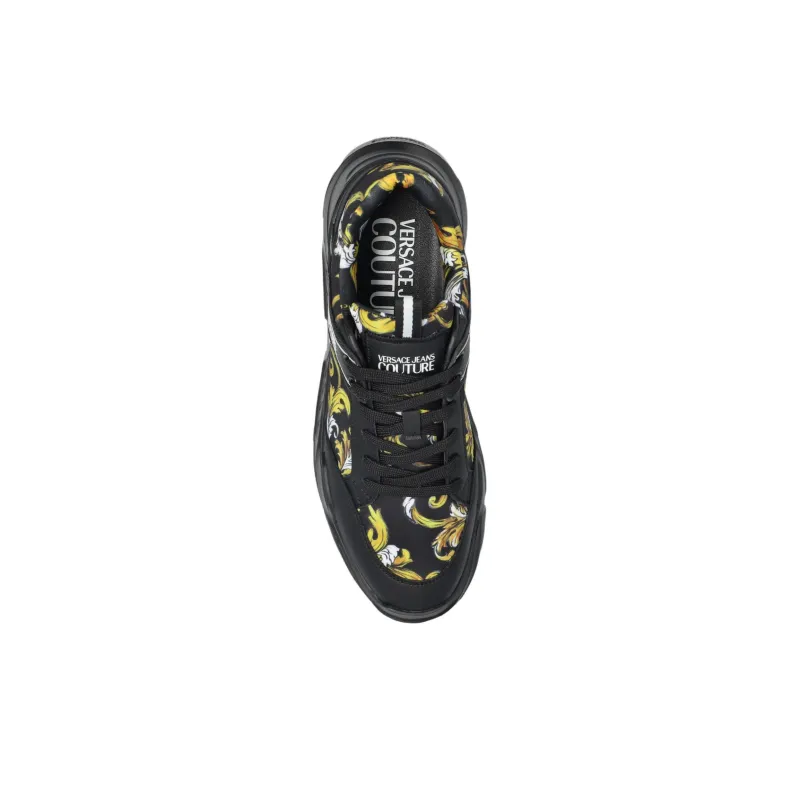 VERSACE JEANS COUTURE Baroque Print Sneakers-4